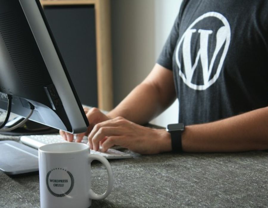 a man exploring the full potential of WordPress
